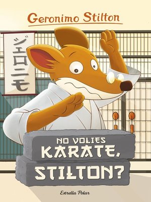 cover image of No volies karate, Stilton?
